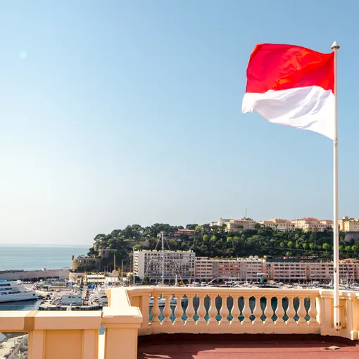 Drapeau de Monaco